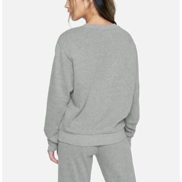 Hurley 3HJ5070755 Women's Sz S Gray Heather May Girlfriend Crew Neck Sweatshirt - Picture 8 of 8